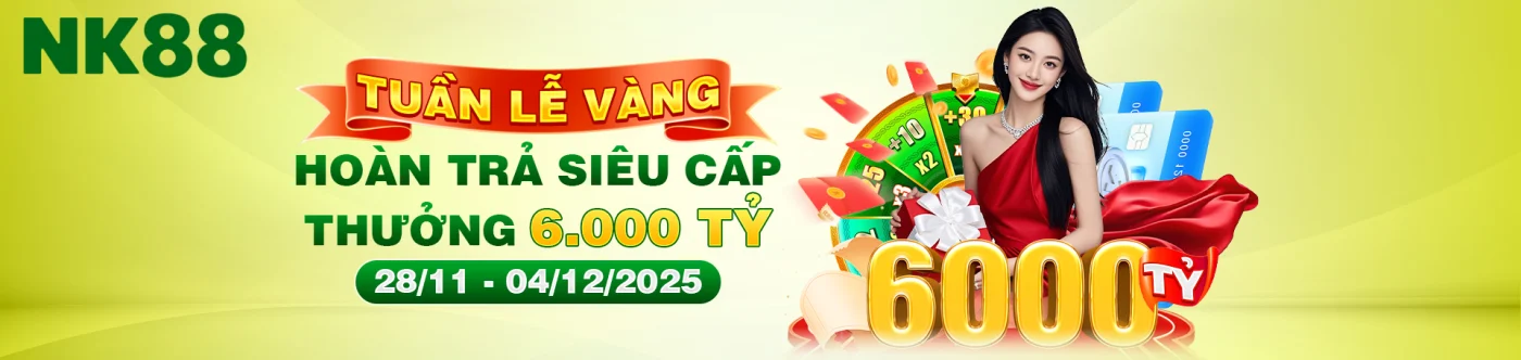 banner NK88 tuần lễ vàng