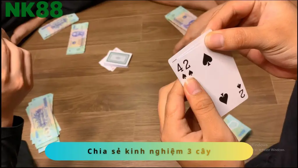 Cao thủ chia sẻ kinh nghiệm chơi bài 3 cây