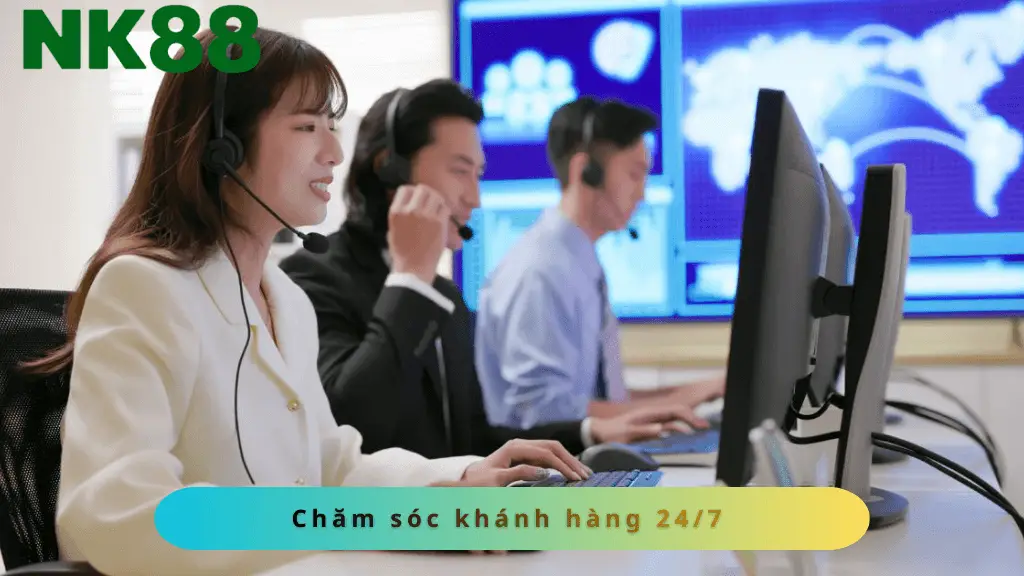 Đội ngũ khách hàng chăm sóc tận tâm, nhiệt tình