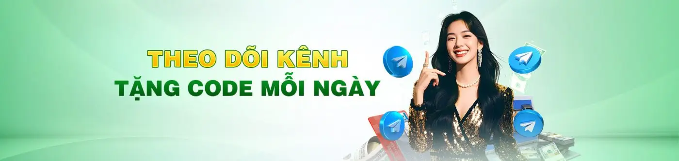 Theo dõi kênh tặng code code mỗi ngày
