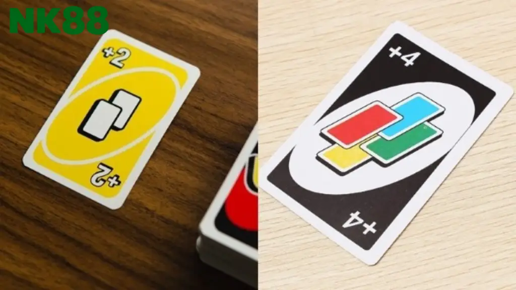 Các lá bài Cộng 2 và Cộng 4